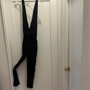 Ali & Kris Sleek Black Jumpsuit - Preloved